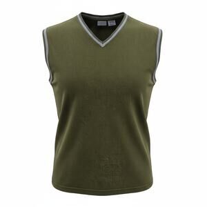 Arizona Original Jean Company Green Sweater Vest Large